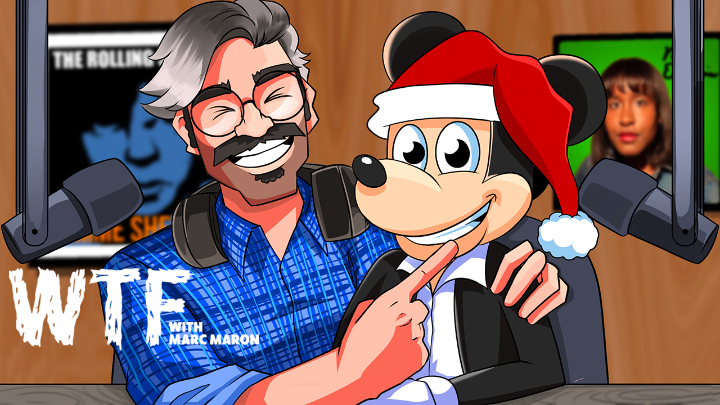 Mickey Mouse on WTF Podcast