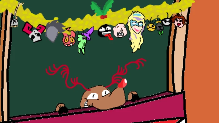Rudolph's Manger (Blank Template) (Original Cut)