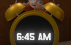 Karen and the Princess Daisy Clock