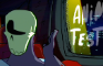 Skull man in a Car - animation test