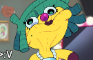Angry Lola puppet