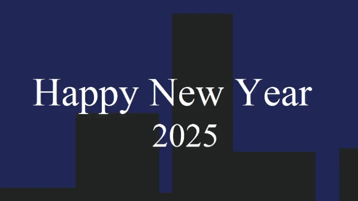 Happy New Year 2025