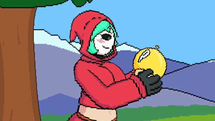 P-Shroom and Misha (body inflation)
