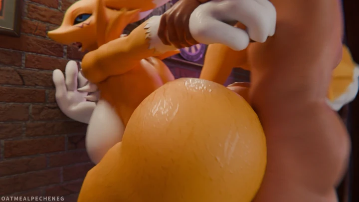 Renamon is hungry for sex