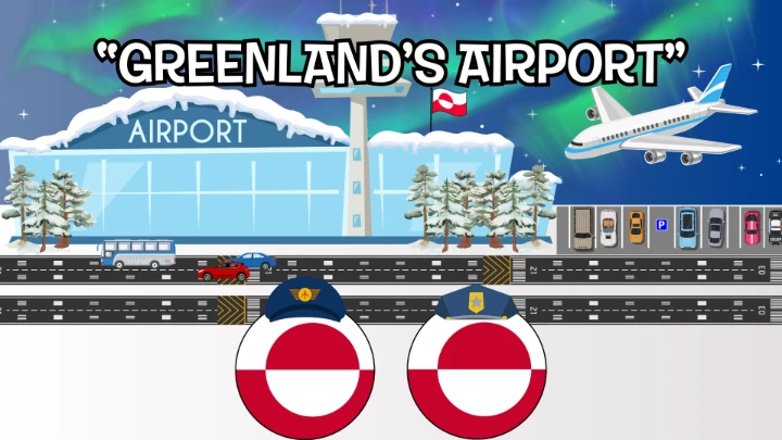 CountryballsAnimated: Greenland's Airport (Comic)