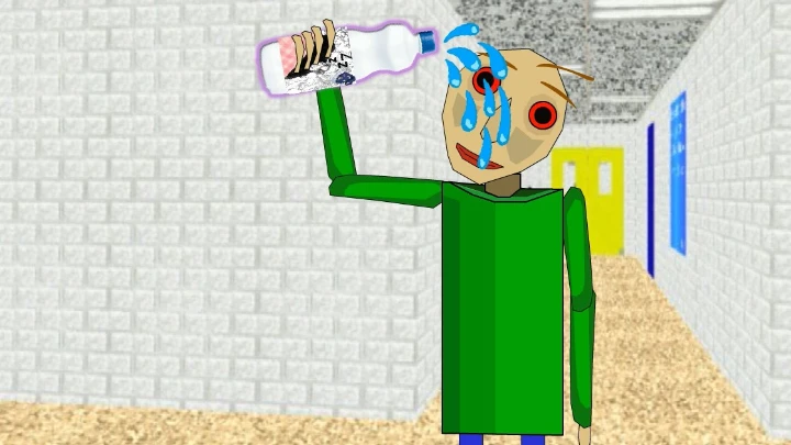 BALDI JOGA CANDIDA NOS OLHOS