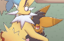 Flareon x Jolteon (OCs)