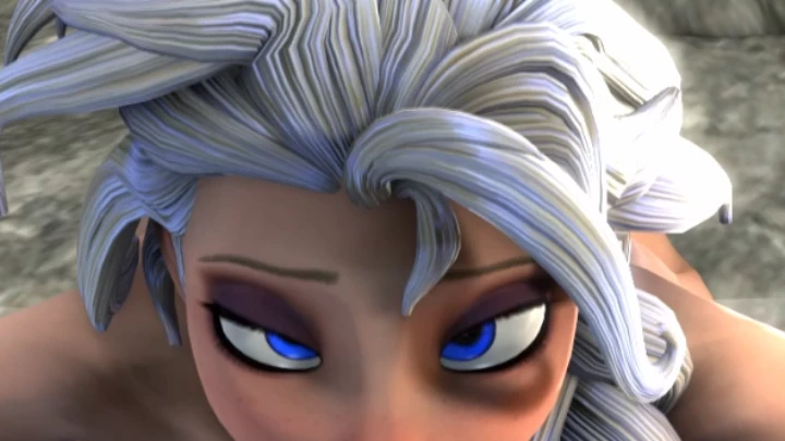 Elsa facefuck