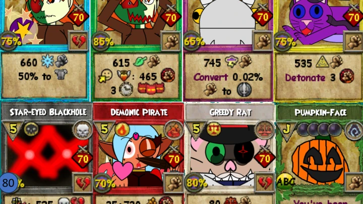 What if Comet Isle characters were Wizard101 Spells?