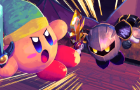 Kirby and Meta Knight Stylized Showdown (3D animation)