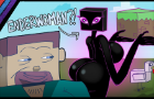 I found a female Enderman in Minecraft!