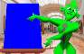Ignornet bluescreens: "Look what I made"