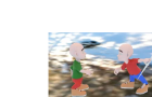 Unfinished animation of two boys attacking each other