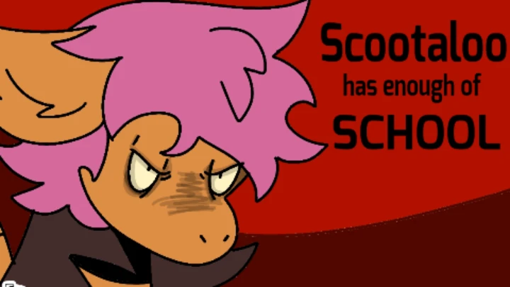 Scootaloo has enough of School