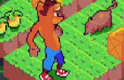 Crash Bandicoot pixelart