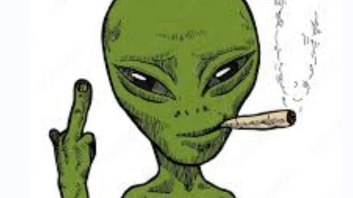 aliens who smoke weed