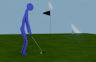 Golf, a short