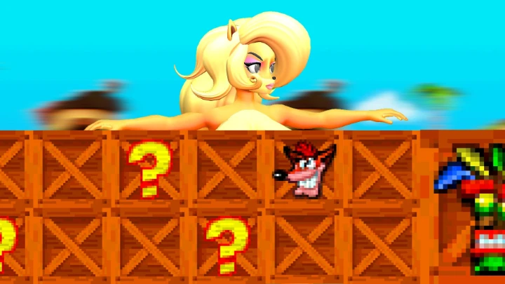 Tawna is dared to skateboard naked!