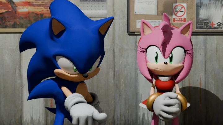 Sonic in Ghost Stories - Police Station