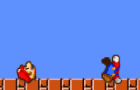 Mario dies by Strong Block