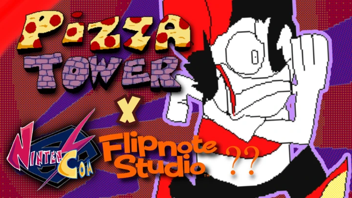 Pizza Tower but FLIPNOTE??