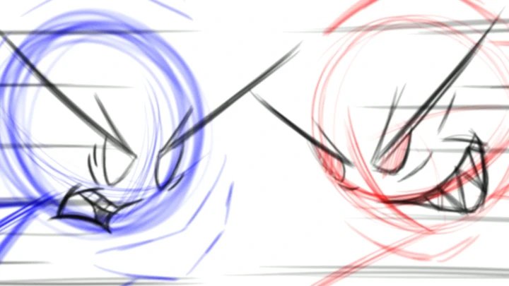 The Stick Figure Animation Test Series (I-VI)