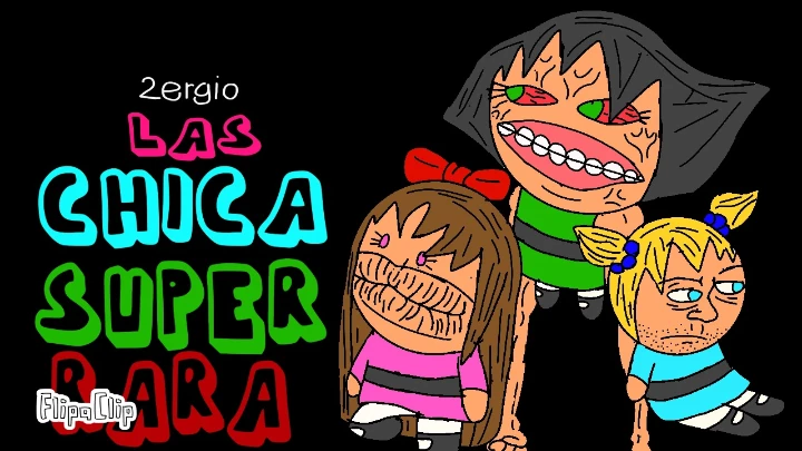 La chica SUPER RARA