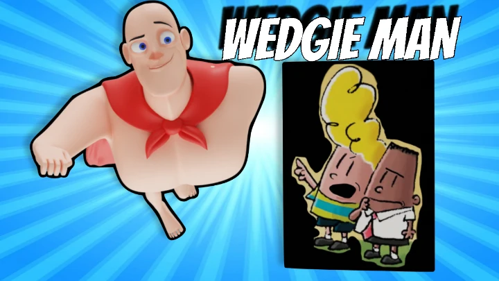 Wedgie Man Cringe Dance