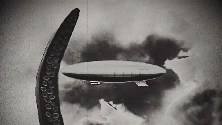 Real Zeppelin Crash Footage (1932)