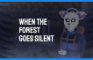 When the forest goes silent... 🌲🔇👻