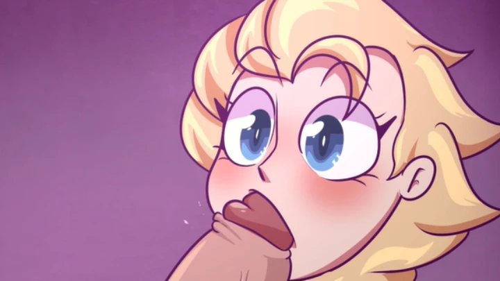 Elsa gives You a Sloppy Blowjob