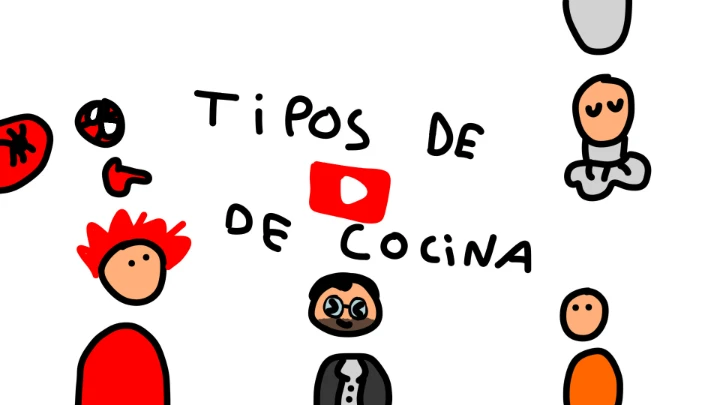 Tipos de YouTubers de cocina