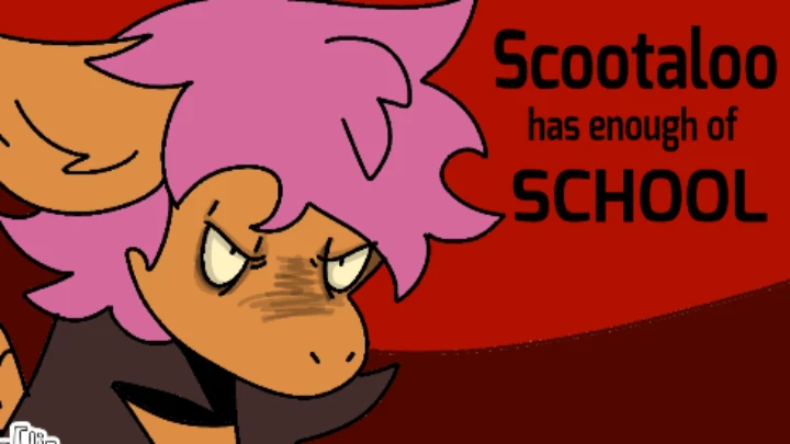 Scootaloo has enough of school