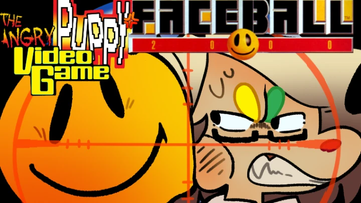 Angry Video Game Puppy - Faceball 2000