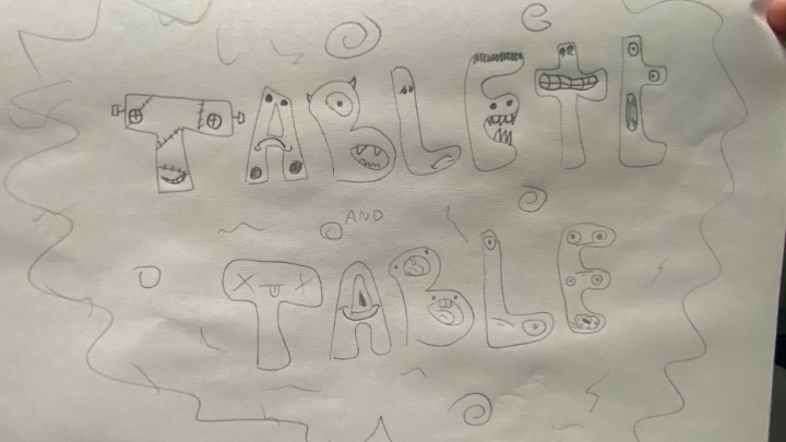 Tablett and Table: Pilot