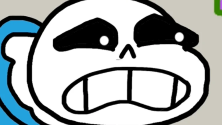 sans burns the water