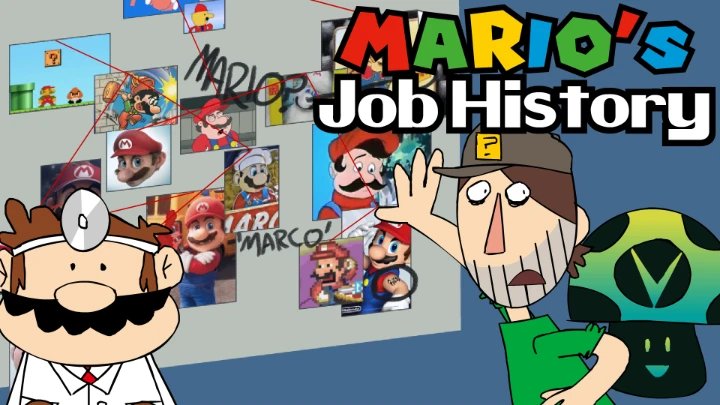 Mario's Job History - Vinesauce Animated