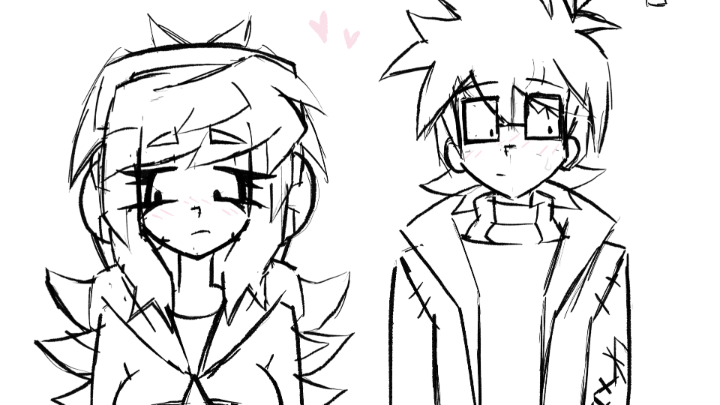 Awkward Artist Couple