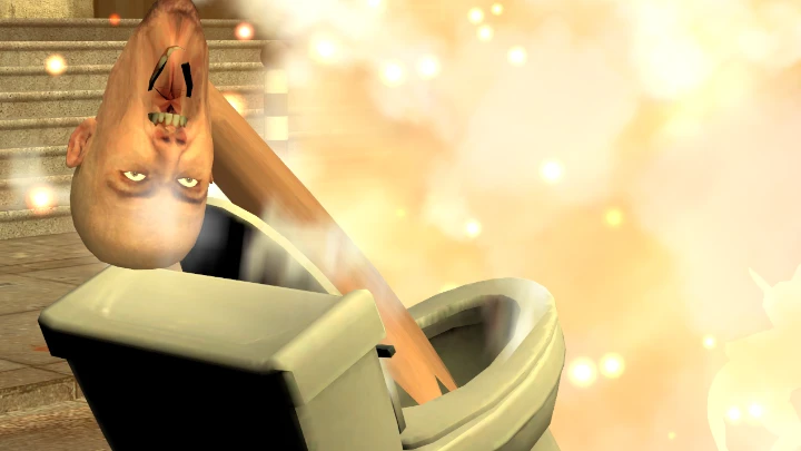 Midna's Explosive Fart to defeat skibidi toile