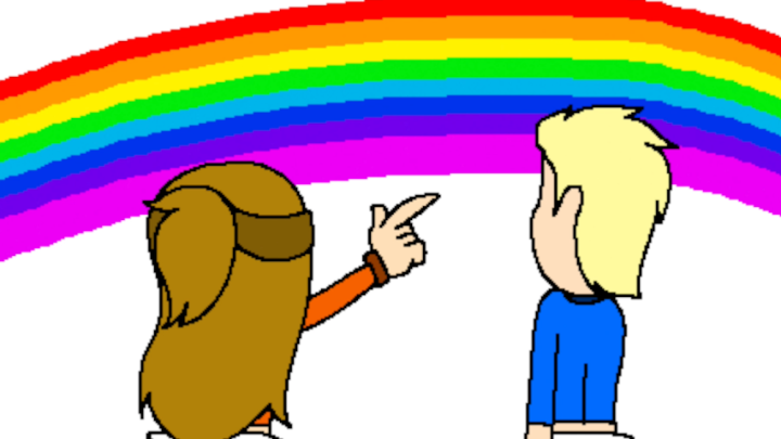 Chalsey and Johnny Shorts: Wow! A Rainbow🌈