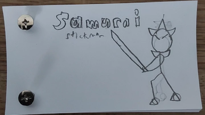 Samurai Stickman flipbook
