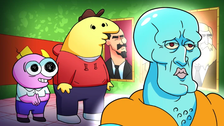 The Smiling Friends Help Squidward Smile