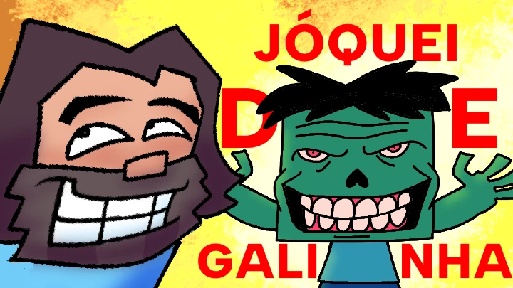 Joguei MINECRAFT com JACK BLACK