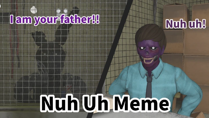 【FNAF SFM】Nuh Uh Meme