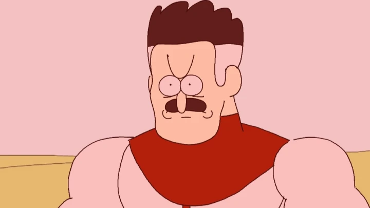 Regular show vs omni-man: the short clip
