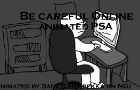 Be careful Online.