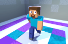 Minecraft Steve Walk Cycle