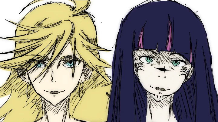 panty and stocking x jujutsu kaisen