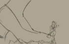 Big lady in the big city (giantess animation) (Old )