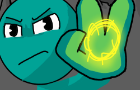 Electric laser animation test